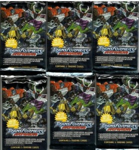 Transformers Armada Trading Cards Set Fleer Pack Retired 2003 Lot 6 Sealed New