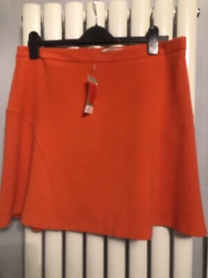 Bnwt Skirt Burnt Orange Lined Size 16 - Image 1 of 3