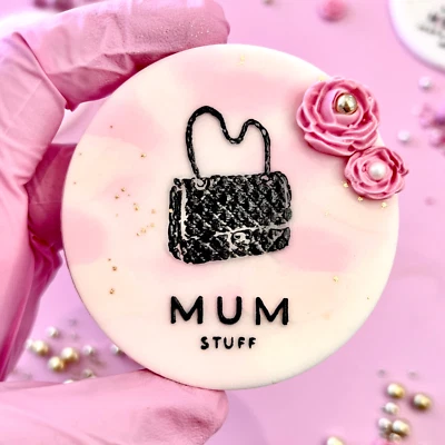 День матери мама сумка штамп эмбоссер печенье кекс торт верхний сладкий помады - Изображение 1 из 2