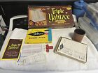 TRIPLE YAHTZEE Vintage 1972 Complete in Box New Never Used E.S. Lowe Game