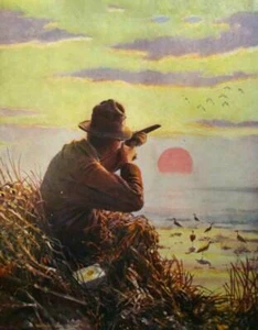 Duck Hunter at Sun Up - Picture 1 of 1