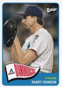 2003 Upper Deck VIntage # 65 - Randy Johnson - Arizona Diamondbacks - Picture 1 of 2
