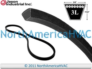 Industrial V-Belt fits Noma Oregon # 50273 51249 53443 75-334 | 3/8" x 34" - Picture 1 of 1
