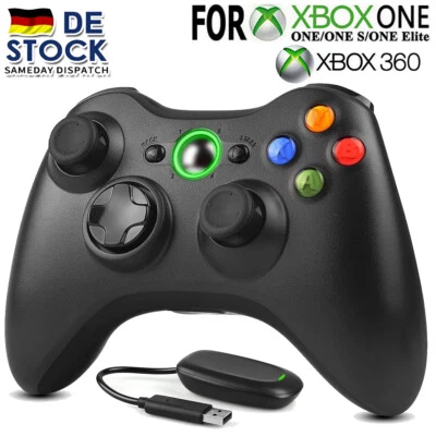 Neu Microsoft Xbox Wireless Controller mit Empfänger für Xbox 360 Windows 10/11 - Bild 1 von 4