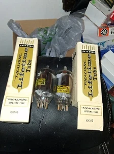 2 strong Realistic Gold Pin 6KM6 tubes #GF10 - Imagen 1 de 1
