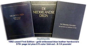 THE DUTCH DELTA 1st Ed 1982 Cased Book Set 575+ pages, 500+ illustrations 8+ lbs - Picture 1 of 10