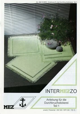Intermezzo - Anleitung für die Durchbruchstickerei I - Art. 0060.0010.8905 - Image 1 of 4