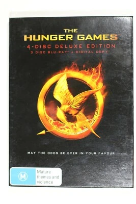 The Hunger Games (4 Disc)- Blu-ray  - Region B - Preowned - Sent Tracking (D905) - Image 1 of 2