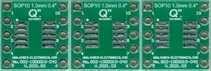 SOP10, SSO10, SSOP10, SOIC10, MFPS10, MFPSK10 1.00mm a DIP 0.4" - 3 PC. [ES] - Picture 1 of 1