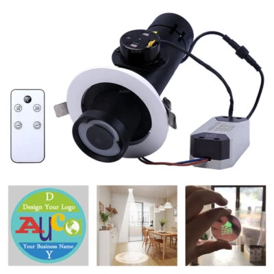 Custom Design Gobo & Rotate 20W LED AD Logo Ceiling Projector Advertising Lights - Image 1 of 4