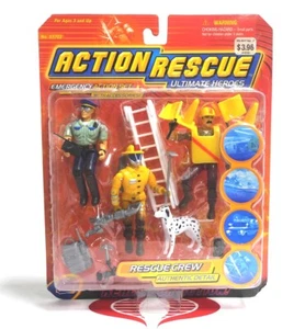 ACTION RESCUE Ultimate Heroes Juego de Acción de Emergencia EQUIPO DE RESCATE 2002 Lanard Sin usar y sin usar - Imagen 1 de 3
