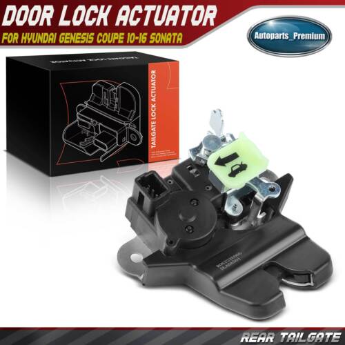 Rear Trunk Lid Latch Lock Actuator for Hyundai Genesis Coupe 10-16 Sonata 08-10