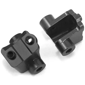 NEW STRC CNC Machined Alum Rr Lower Shock Mount BLK 2 TRX-4 FREE US SHIP - Picture 1 of 1