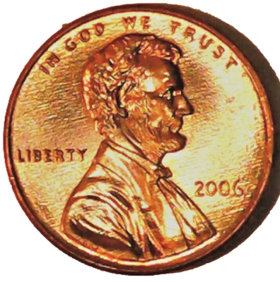 2006 Lincoln memorial cent penny HIGH MINTSTATE Condition "woody" Beautiful Gem - Image 1 of 4