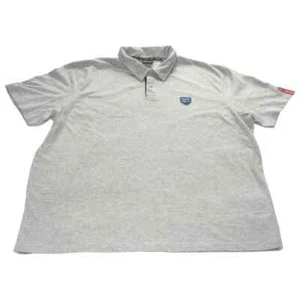 Polo uomo vintage Bugle Boy Jeans Company grande grigia preppy manica corta - Foto 1 di 9