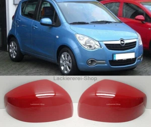 AUßENSPIEGEL KAPPE/GEHÄUSE LACKIERT IN WUNSCHFARBE NEU für Opel Agila B 07-14 - Picture 1 of 5