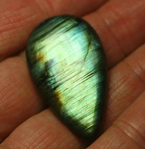  Labradorit Rainbow 40x24 Tropfen 60,0 Ct!!! Top Brillant!!! - Bild 1 von 1