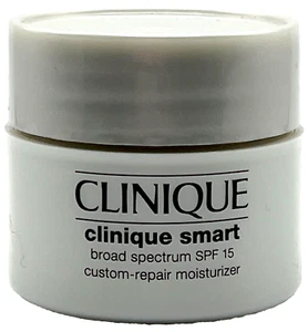 CLINIQUE SMART CUSTOM-REPAIR MOISTURIZER CREME 0.5 Oz / 15 ml MINI TRAVEL! - Picture 1 of 3