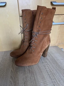 Sixtyseven Sixty Seven 67 zapatos de mujer zapatos botas marrón cuero 41 - Imagen 1 de 4