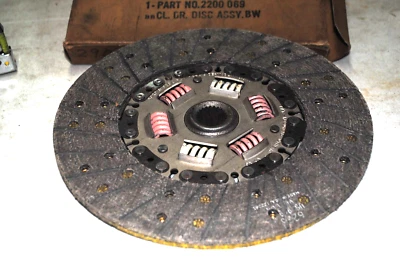 NOS MOPAR  1964 65 66 67 68 69 70 DODGE A-100 VAN CLUTCH DISC  2200069 - Image 1 of 3