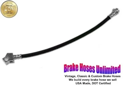 MANGUEIRA DE FREIO TRASEIRO Ford Mustang 1964 1965 1966, com escapamento único OEM - Imagem 1 de 2