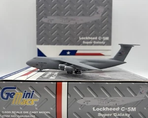 U.S. AIR FORCE LOCKHEED C-5M SUPER GALAXY 50009 1:400 Scale GeminiJets GMUSA142 - Picture 1 of 17