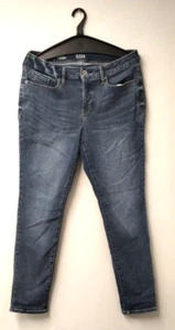 a.n.a. Mid-Rise Curvy Skinny Jeans, Size 10 blue - Picture 1 of 9