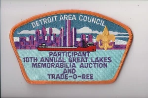 Detroit Area Council SA-107 CSP 10° Asta Memorabilia Annuale e TOR (Partici - Foto 1 di 1