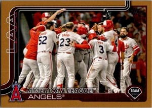 2025 Topps Series 1 - American League Angles #85 Serial # /2025 - Picture 1 of 2