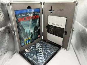 INCEPTION METAL BRIEFCASE LIMITED EDITION+ SPINNER! + 4K UHD and Blu-Ray *READ* - Picture 1 of 12