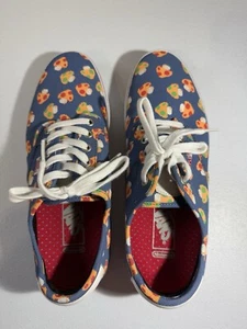 Vans X Nintendo Sneaker Shoes Low Super Mario Mushrooms Chima Ferguson Men Sz 10 - Picture 1 of 8
