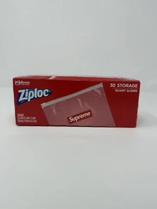 SS20 SUPREME ZIPLOC TASCHE 1 BOX mit 30 - Brandneu - Kostenloser Versand UPS GROUND🚚💨 - Bild 1 von 4