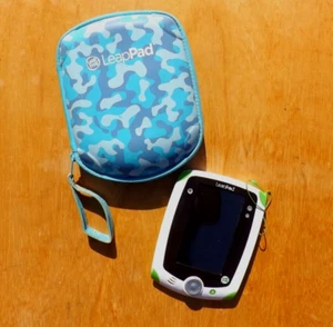 LEAP FROG Leap Pad Explorer Learning/Educational Tablet 32200 Green White w/Case - Picture 1 of 9