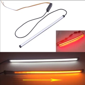 Universal Motorcycle 108LED Strip Light Brake Turn Sequential Signals Tail Light - Picture 1 of 7