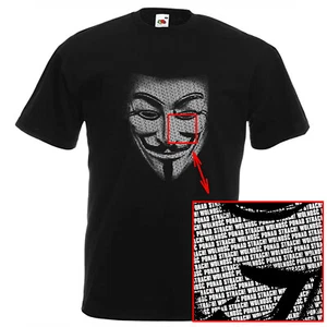 Anonymous Wolnosc ponad strach POLEN Koszulka patriota Polish T-Shirt Polska pl - Bild 1 von 5