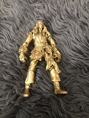 EXCLUSIVO Gold Jack Sparrow 2007 lanzamiento Reino Unido Foto 1 de 4