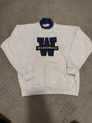 Suéter vintage de Wisconsin talla grande Foto 1 de 2