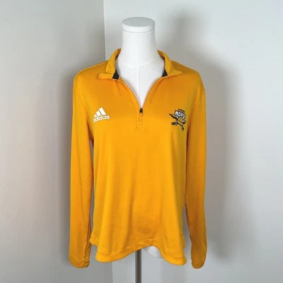 Adidas NKU Nórdico Dorado Manga Larga 1/4 Cremallera Pullover Camisa Atlética Foto 1 de 4