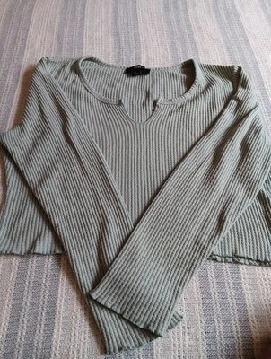 Forever 21 Sweater Belly Top - Imagem 1 de 4