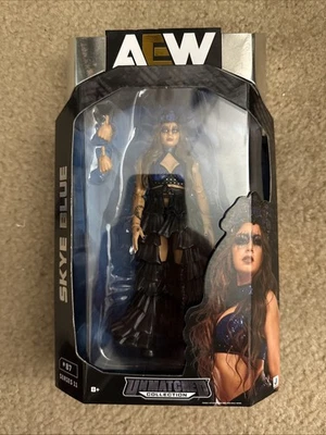 AEW INIGUALABLE 11 #87 Skye Azul JAZWARES FIGURA DE ACCIÓN Lucha Libre Nuevo Sellado Foto 1 de 3