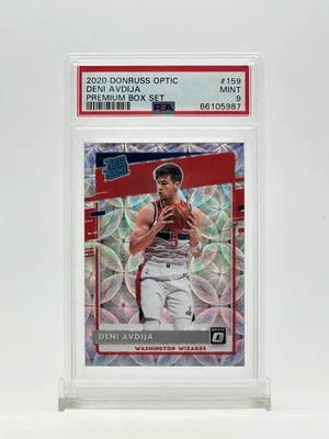Deni Avdija 2020 Panini Donruss Optic Premium Box Rated Rookie Scope /249 PSA 9 - Image 1 of 2