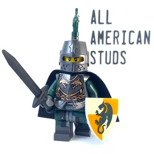 LEGO Castle Dragon Frightening Knight Minifigure Kingdoms 852922 7947 CMF Armor - Picture 1 of 11