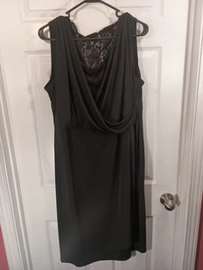 Avenue Studio Dress Size 18/20 Black Sleeveless - Picture 1 of 9
