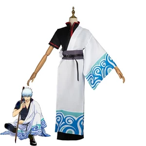 Gintama Sakata Gintoki Cosplay Kostüm XL Größe - Bild 1 von 6