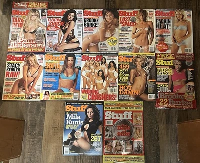 Stuff Magazine 2005 Full Year Lot w/ Bonus Books • 12 Issues + Extras • Rare Foto 1 de 4