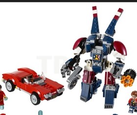 LEGO Marvel Super Heroes Iron Man Detroit Steel Strikes Assembled