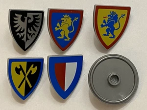 LEGO Castle Choose your Shield 3846 Black Falcons Lion Knights Kingdom cas - Bild 1 von 7