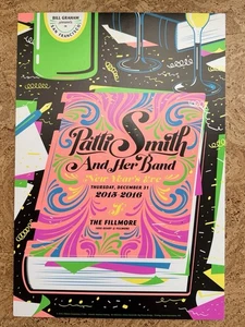 Patti Smith Concert Poster - New Years Eve 12/31/2015 F-1312 SF Fillmore - Picture 1 of 1