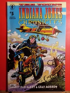1992 Dark Horse Comics Der junge Indiana Jones Ausgabe 5 Dan Barry Cover Künstler - Bild 1 von 1