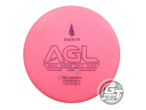 USED Above Ground Level Alpine Douglas Fir 172g Pink Putter Golf Disc - Picture 1 of 2